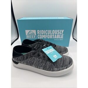 REEF Swellsole Neptune Cushion Travel Sneakers CJ6016 Charcoal Grey Shoes SZ 10
